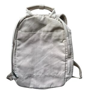NWOT DAY OWL Unisex Recycled Backpack Pro Slim 14” Laptop Beige/Pink Canvas